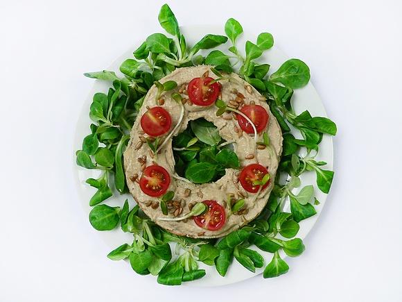 Pasta kanapkowa z czerwonej soczewicy i słonecznika wegańska