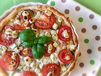 Tarta z cukinią i kurczakiem
