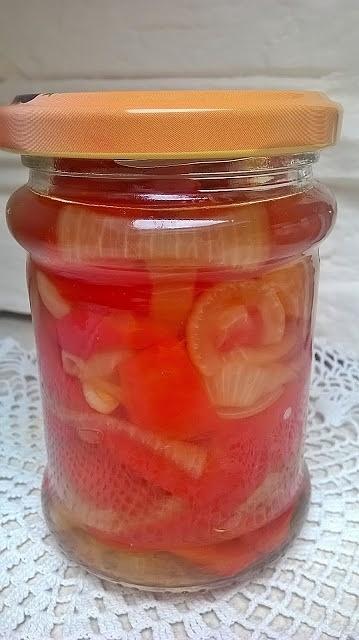 Sałatka paprykowa na zimę