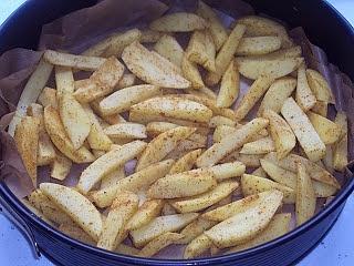 Lekkie frytki pieczone bez oleju