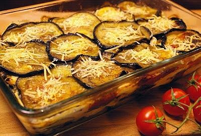 Zapiekanka z bakłażana i cukinii