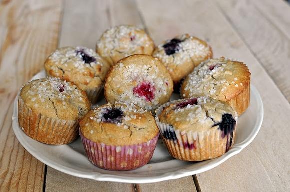 Muffinki wegańskie bez pszenicy na bazie mąki jaglanej