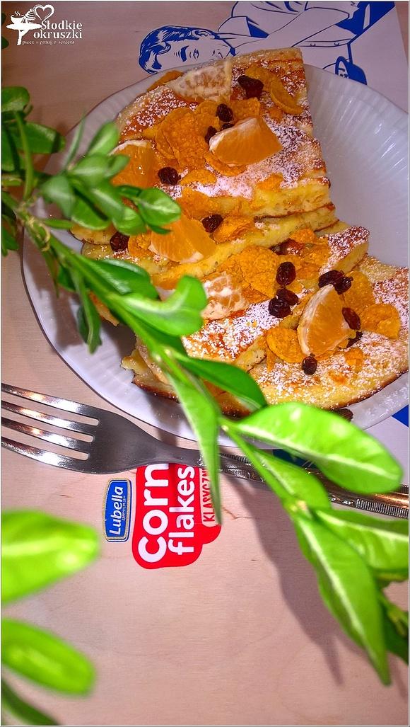 Pyszny chrupiący omlet śniadaniowy z płatkami Lubella