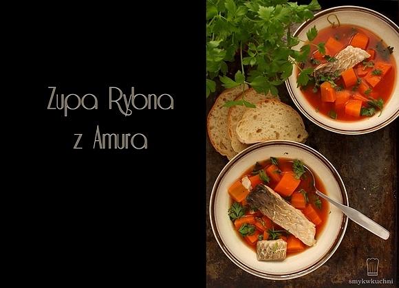 Zupa rybna z amura