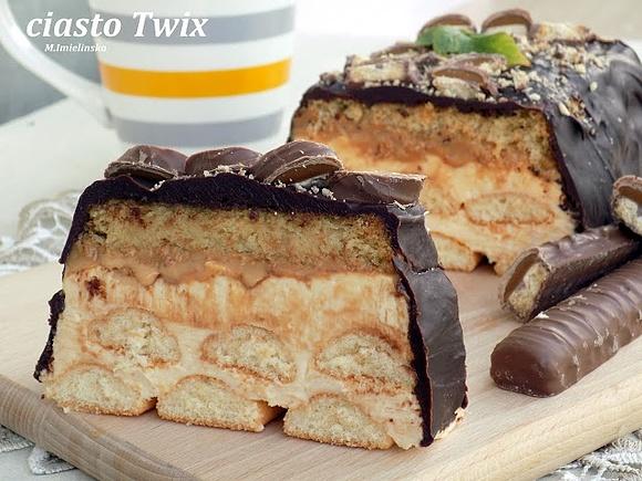 Ciasto Twix