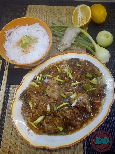 Kurczak Gong Bao po syczuansku
