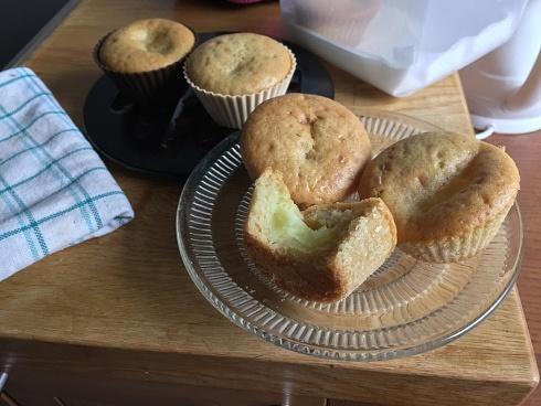 Szybkie muffinki z budyniem