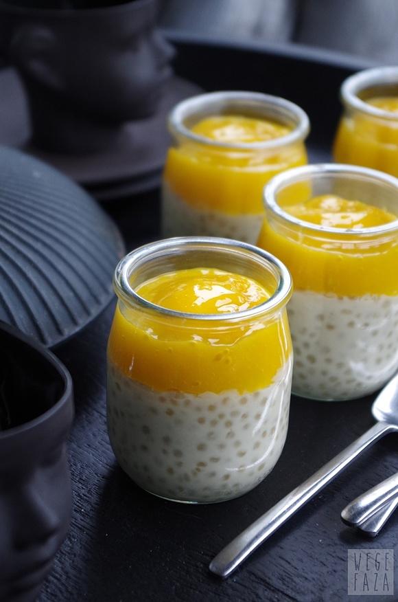 Pudding z tapioki i mango
