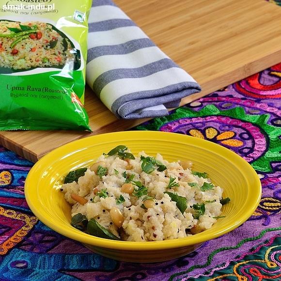 Upma – tradycyjne danie śniadaniowe z semoliny z Indii