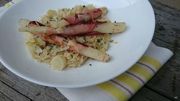 Risotto cytrynowe ze skorzonerą