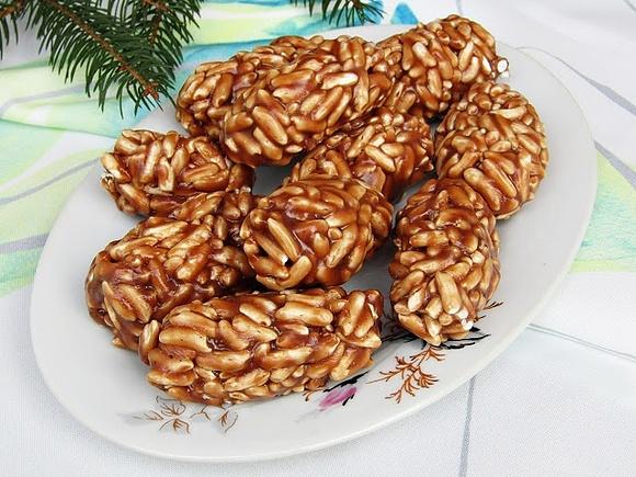 Szyszki z cukierków