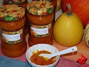 Dżem z dyni z nutą pomarańczy i wanilii