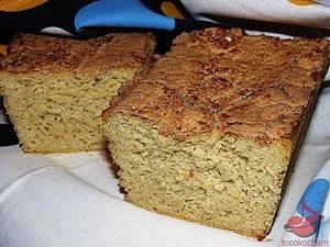 Chleb jaglany bezglutenowy na bazie mąki jaglanej i kaszy jaglanej