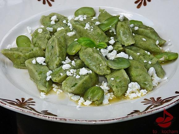 Kopytka z bobu