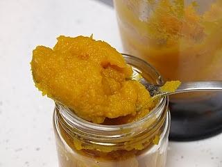Purée z pieczonej dyni