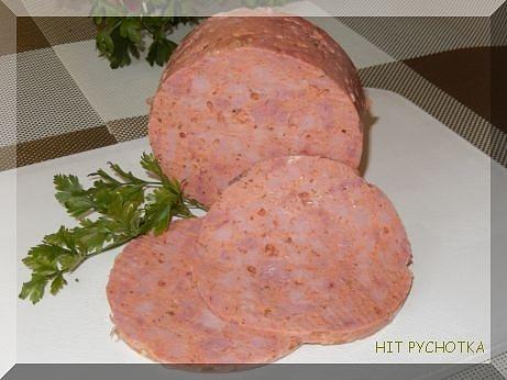 Kiełbasa z udźca indyczego w szynkowarze