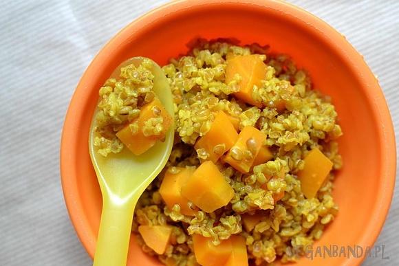 Bulgur z marchewką dla niemowlaka