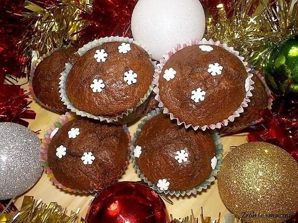 Świąteczne muffiny piernikowe