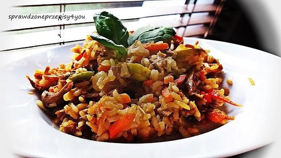 Smażony ryż z curry