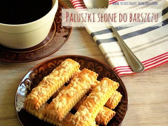 Paluszki słone do barszczu kuchnia podkarpacka