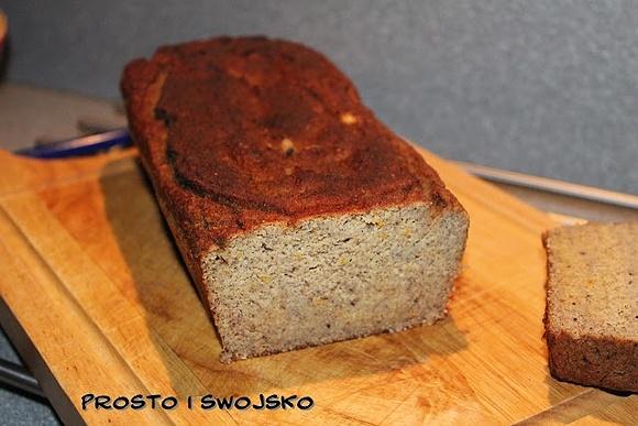 Babka bananowa z wanilią i nutą pomarańczy