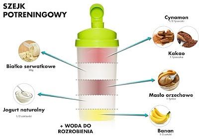 Szejk potreningowy na regenerację mięśni po treningu