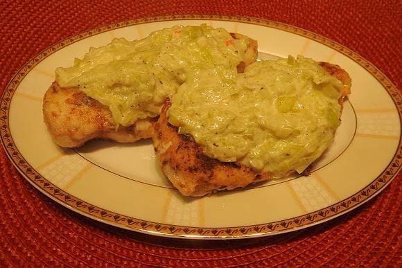 Filet kurczaka w porach