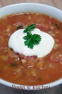 Zupa z czerwonej soczewicy