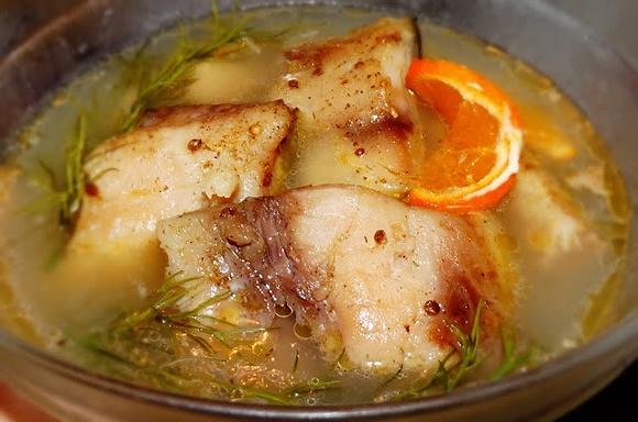 Karp pieczony w galarecie