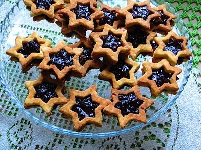 Sklejane ciasteczka z dziurką