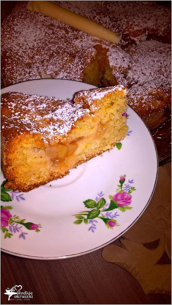 Ciasto z prażonymi jabłkami – jabłecznik