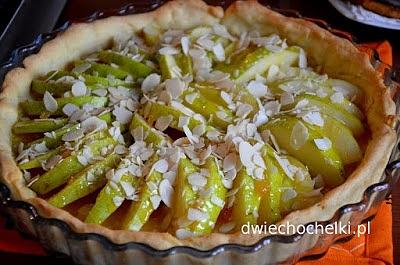 Tarta z gruszkami i migdałami