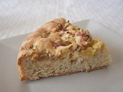 Ciasto z rabarbarem