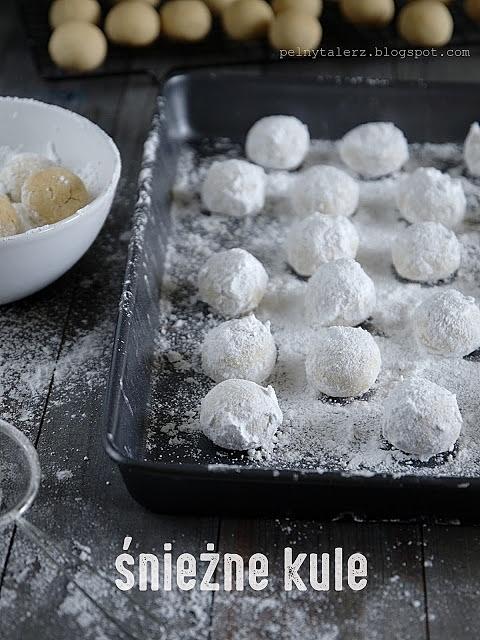 Ciasteczka śnieżne kule