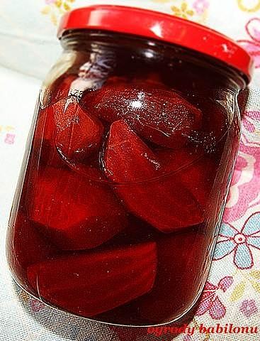Buraczki w zalewie