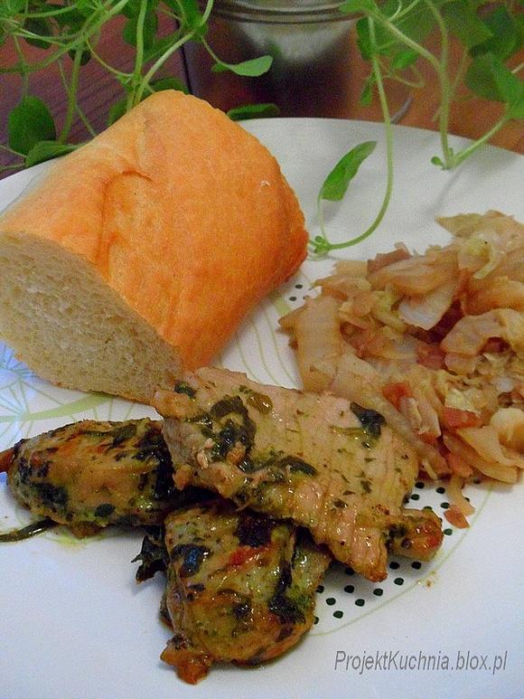 Cielęcina w pietruszkowym pesto