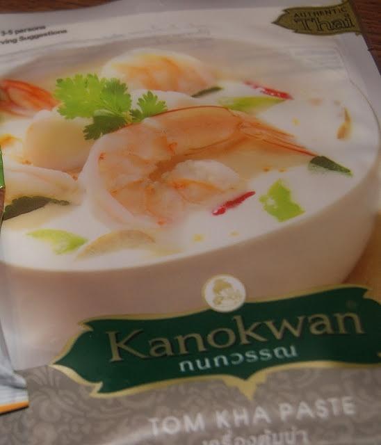 Tom Kha pasta - tajska pasta do zupy z mleczkiem kokosowym