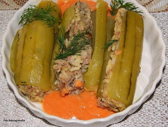 Ogórki faszerowane wg Buni