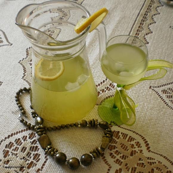 Genmaicha z lodem i cytryną