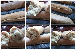 Bagietka z maki orkiszowej białej