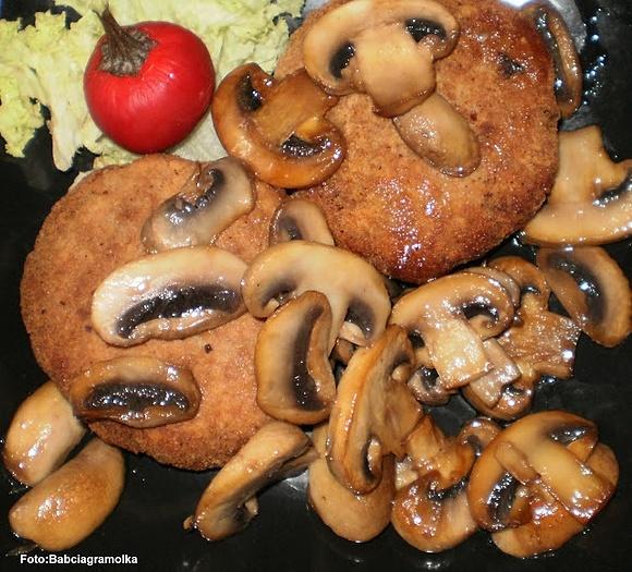 Kotlety mielone pieczarkowe