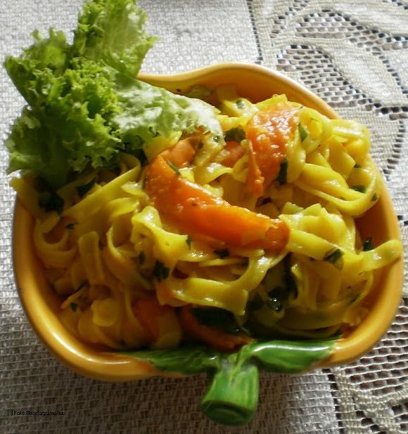 Makaron ryżowy Tagliatelle o smaku Teriyaki