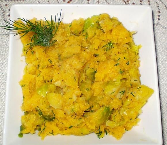 Puree z brukwi z brukselką