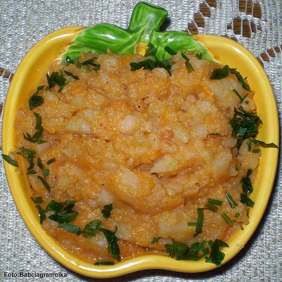 Puree z brukwi i kalarepki