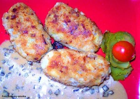 Krokiety z ziemniaków i kapusty