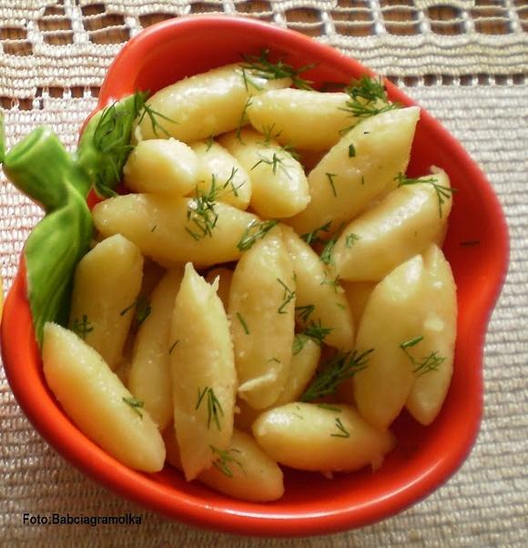 Kopytka wg Buni z kurkumą i curry