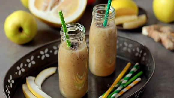 Smoothie z czystkiem i pomelo