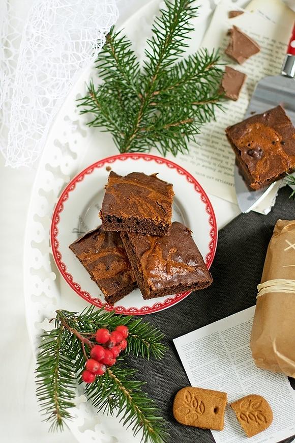 Brownies ze speculoos