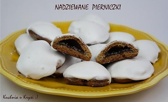 Nadziewane pierniczki z ciasta dojrzewającego