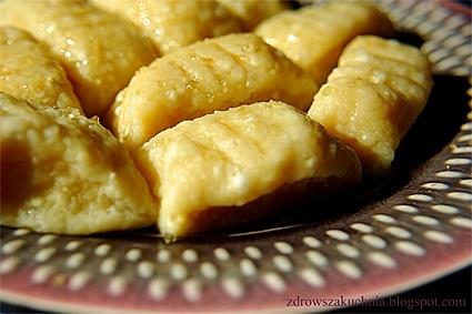 Leniwe pierogi z twarogiem i jajkiem
